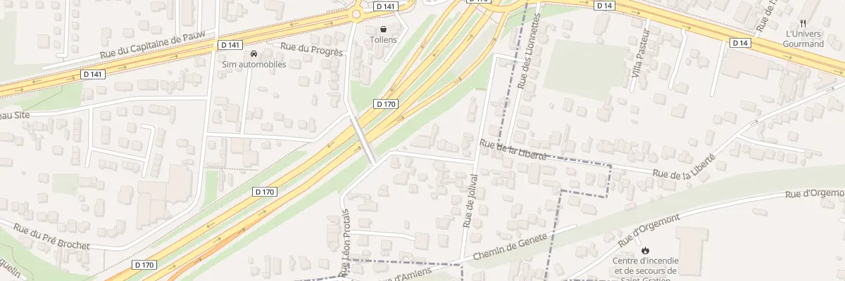 Plan du 13 Rue Robert Vermassen à Sannois