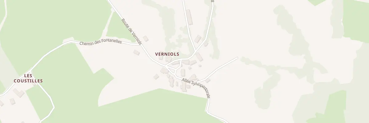 Plan du 14 Rte de Verniols à Lacapelle-Viescamp