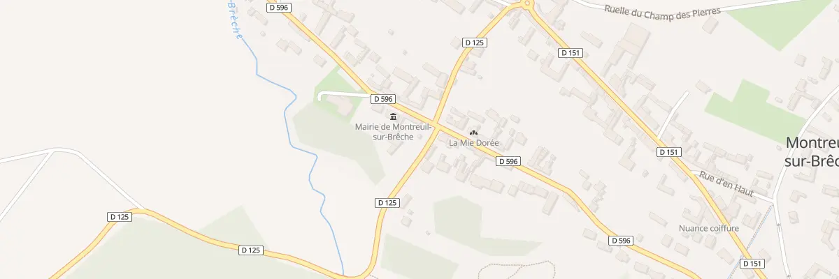 Plan du 14 Rue du Pont Maréchal à Montreuil-sur-Brêche
