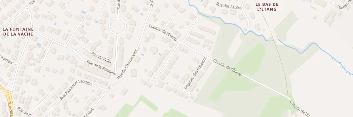 Plan du 1 Imp des Nénuphars à Linas