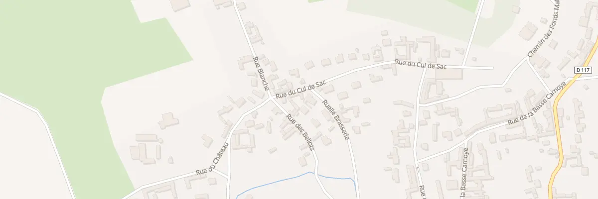 Plan du 13 Rue du Cul de Sac à Naours