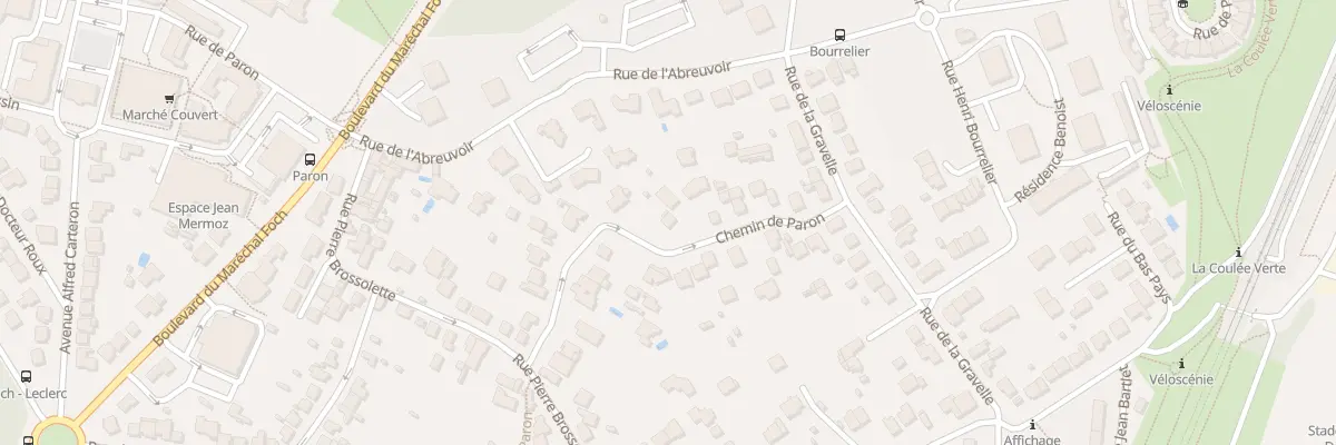 Plan du 21 Che de Paron à Verrières-le-Buisson