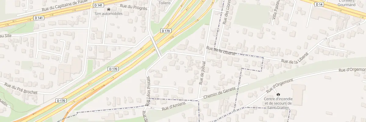 Plan du 10B Rue Robert Vermassen à Sannois