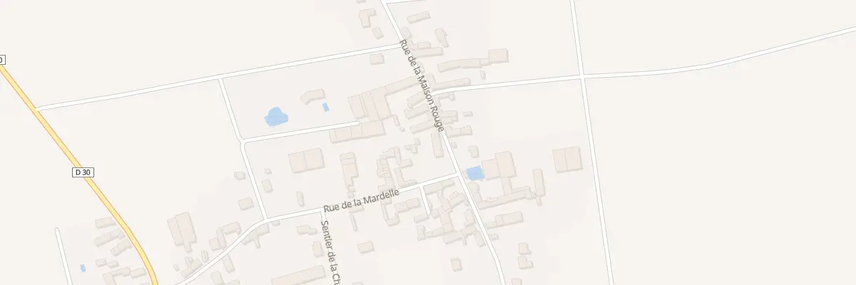 Plan du 3 Rue de Maison Rouge à Bouilly-en-Gâtinais