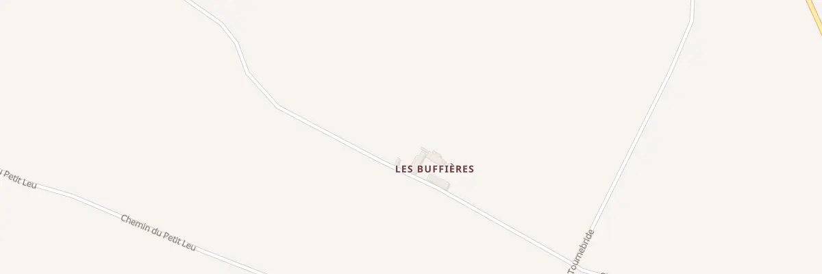 Plan du 5055 Les Buffieres à Guilly