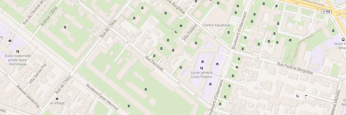 Plan du 80B Rue Perronet à Neuilly-sur-Seine
