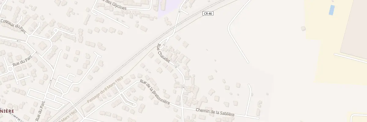 Plan du 21 Rue Chaudet à Saint-Germain-lès-Arpajon