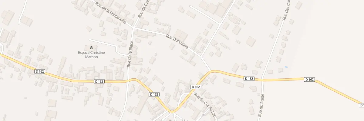 Plan du 1 Rue Dondaine à Oresmaux