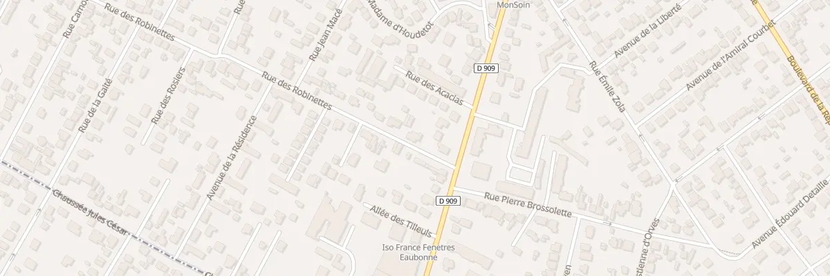 Plan du 81 Rue des Robinettes à Eaubonne