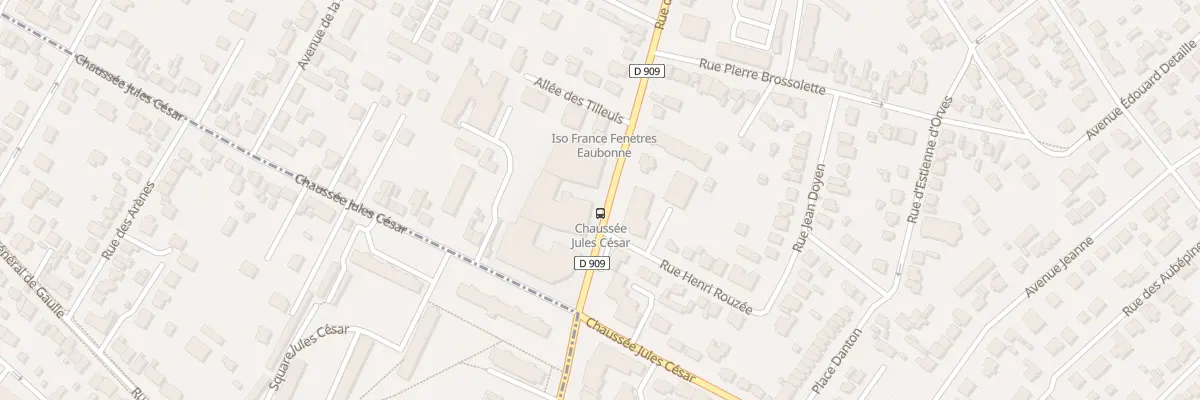 Plan du 76 Rue du Gal Leclerc à Eaubonne