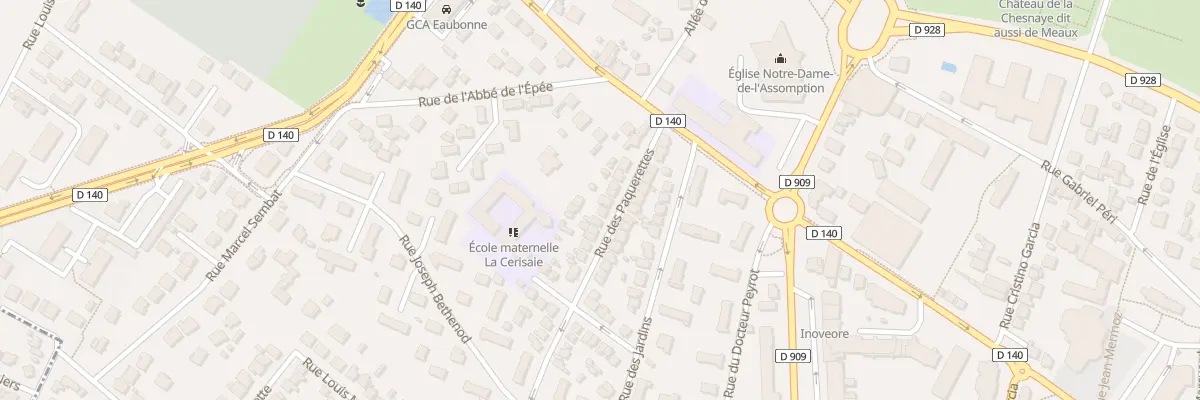 Plan du 16 Rue des Paquerettes à Eaubonne