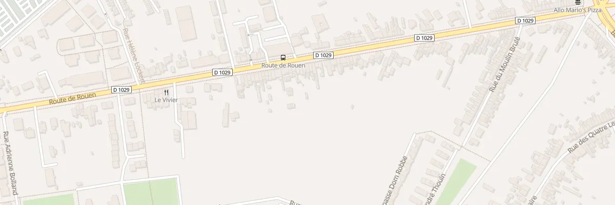 Plan du 503 Rue de Rouen à Amiens