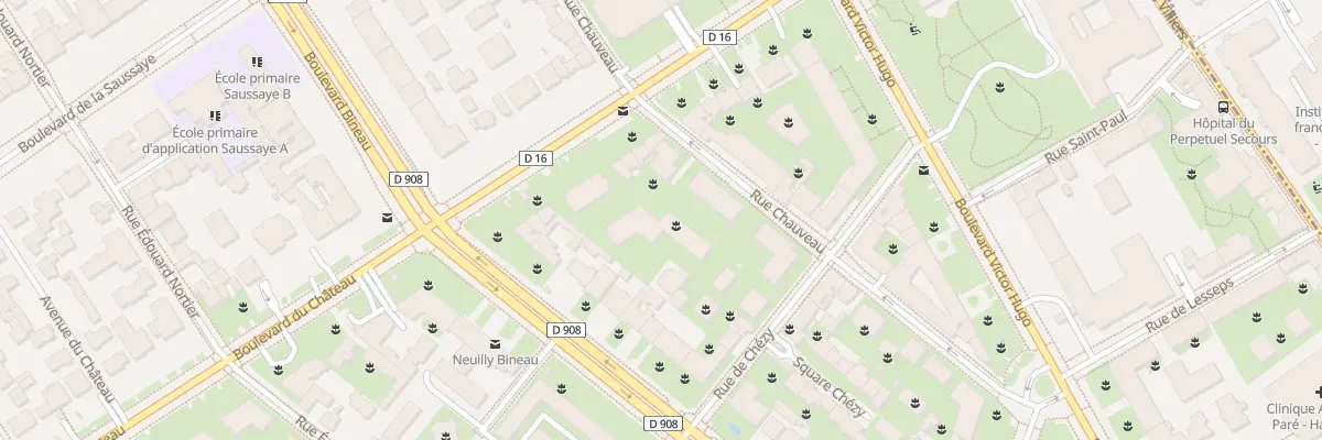 Plan du 29 Rue Chauveau à Neuilly-sur-Seine