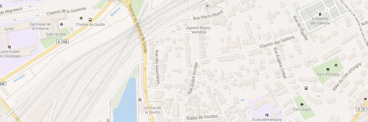 Plan du 17 Rue André Nicolas à Massy