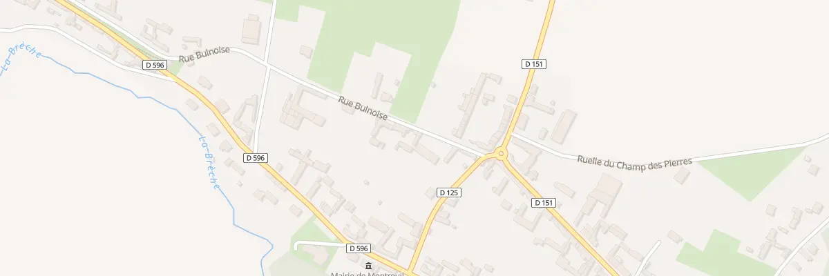 Plan du 485 Rue Bulnoise à Montreuil-sur-Brêche