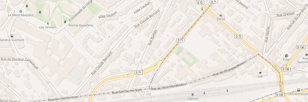Plan du 33 Rue Barbès à Issy-les-Moulineaux