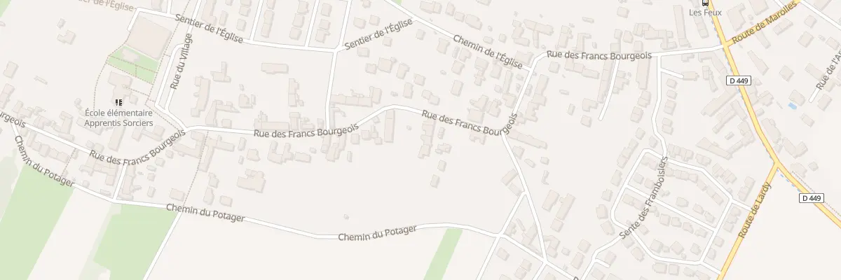 Plan du 35 Rue des Francs Bourgeois à Cheptainville