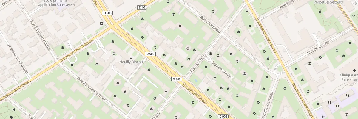Plan du 138 Bd Bineau à Neuilly-sur-Seine