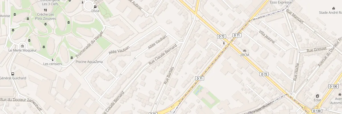 Plan du 20 Rue Barbès à Issy-les-Moulineaux