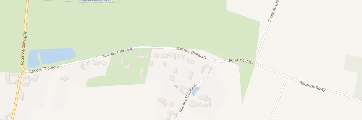 Plan du 44 Rue des Thoreaux à Germigny-des-Prés