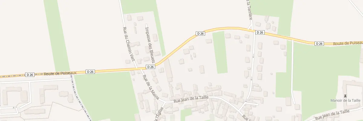 Plan du 5225 Rte de Puiseaux à Bondaroy