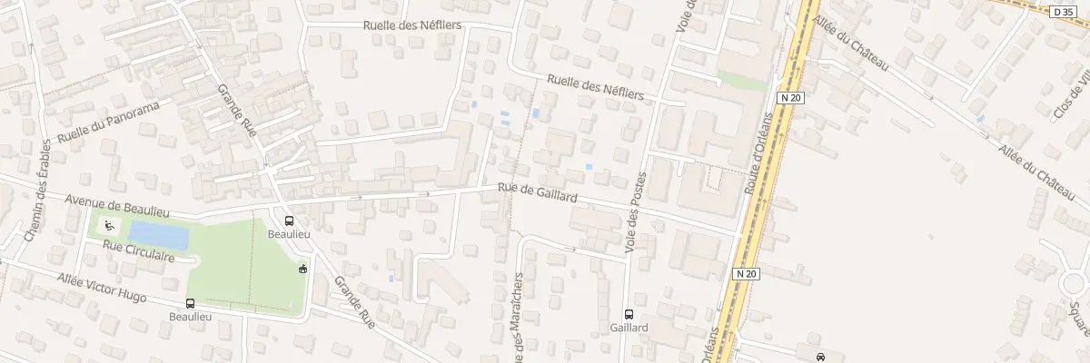 Plan du 19B Rue de Gaillard à La Ville-du-Bois