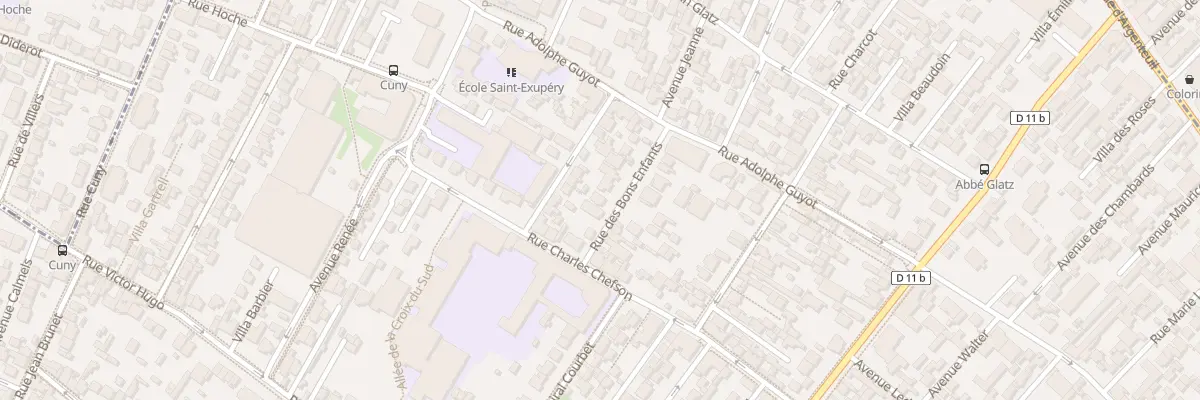 Plan du 1B Rue des Bons-enfants à Bois-Colombes