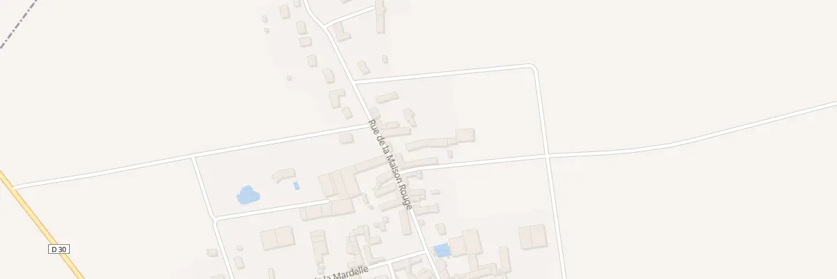 Plan du 12 Rue de Maison Rouge à Bouilly-en-Gâtinais