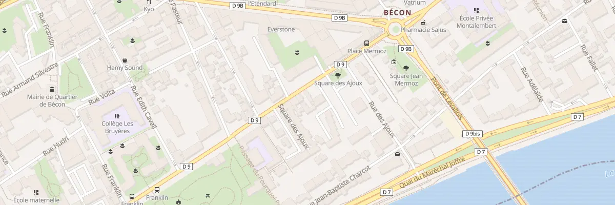Plan du 198 Bd Saint-Denis à Courbevoie