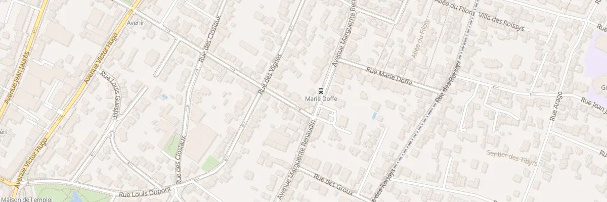 Plan du 49 Rue Pierre Louvrier à Clamart