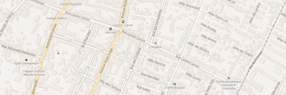 Plan du 120 Rue des Closiaux à Clamart