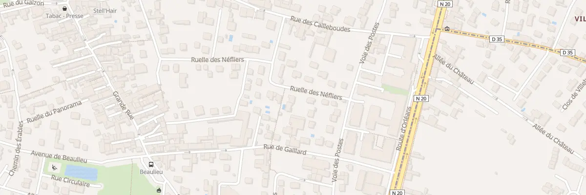 Plan du 44 Rle des Néfliers à La Ville-du-Bois