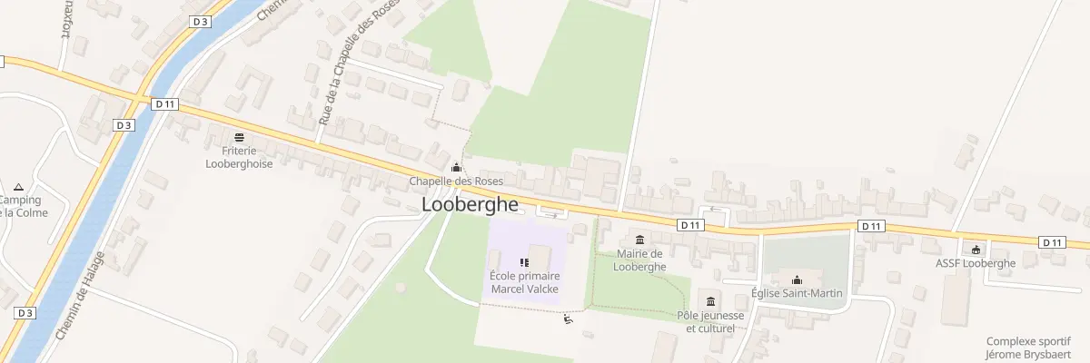 Plan du 321 Rte de Cassel à Looberghe