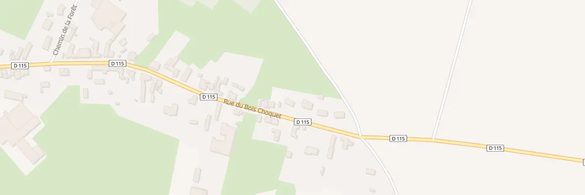 Plan du 53 Rue du Bois Choquet à Bonnières