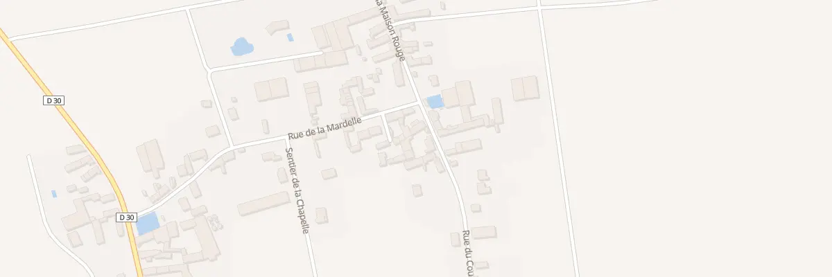 Plan du 4 Rue du Coudray à Bouilly-en-Gâtinais