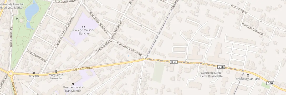 Plan du 19 Rue de la Voie Verte à Clamart