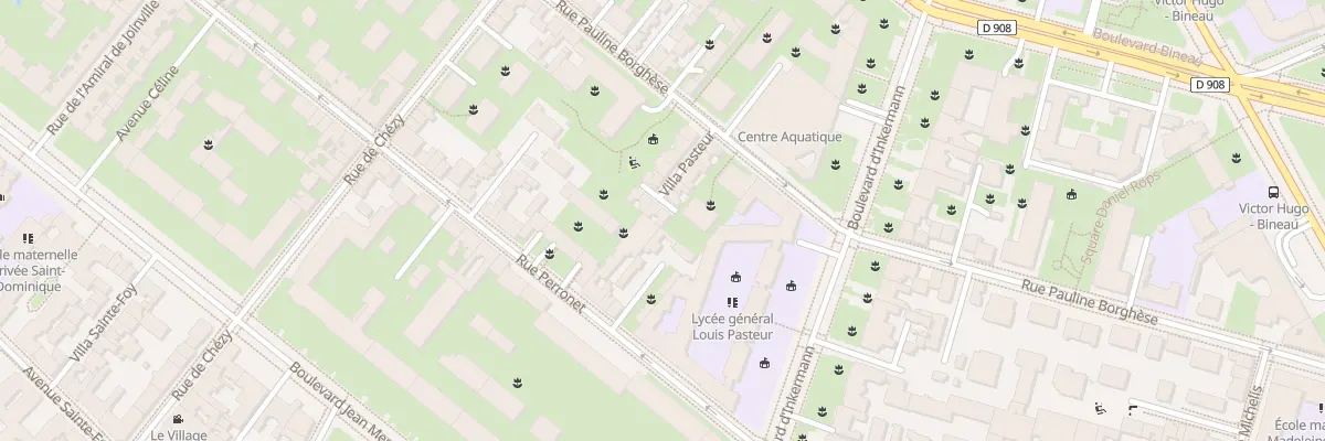 Plan du 13 Vla Pasteur à Neuilly-sur-Seine
