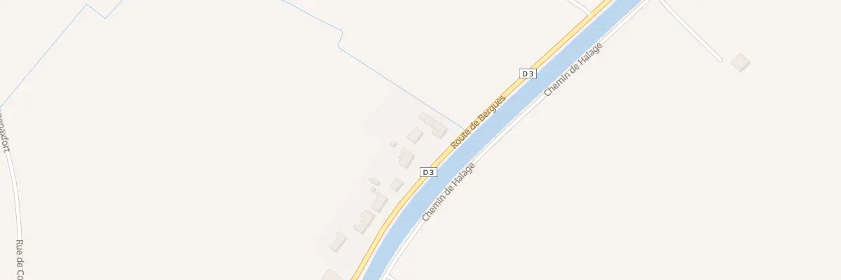 Plan du 550 Rte de Bergues à Looberghe