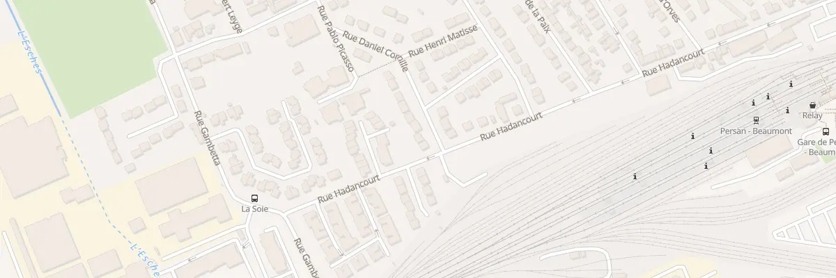 Plan du 4 Rue Daniel Cornille à Persan