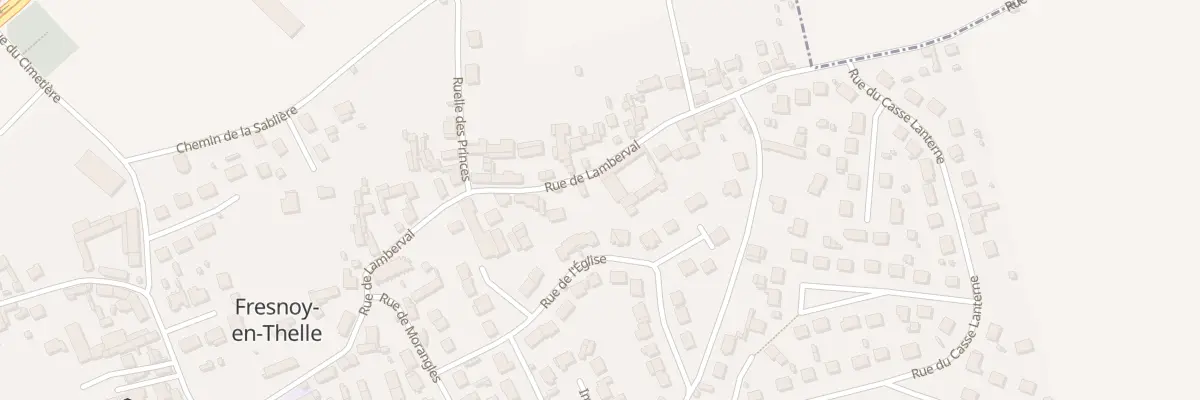 Plan du 27 Rue de Lamberval à Fresnoy-en-Thelle