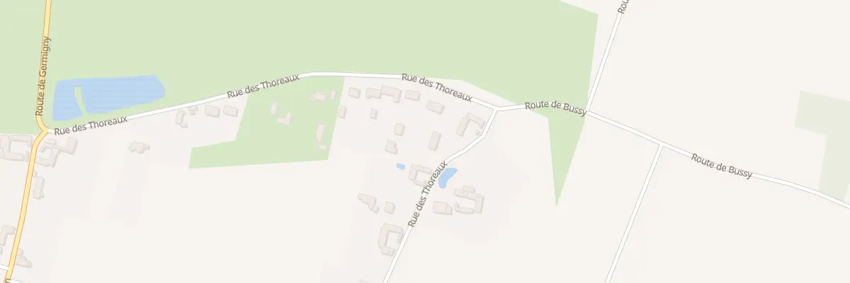 Plan du 62 Rue des Thoreaux à Germigny-des-Prés