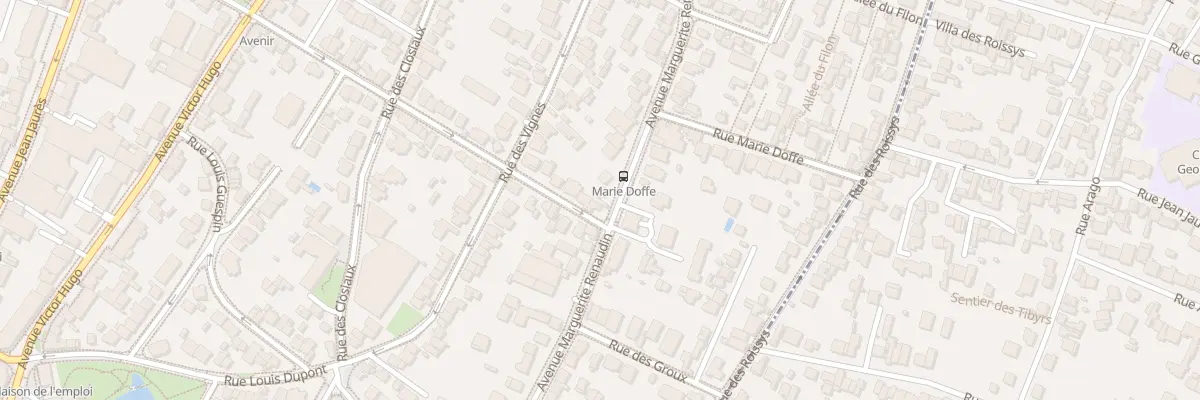 Plan du 71 Av Marguerite Renaudin à Clamart