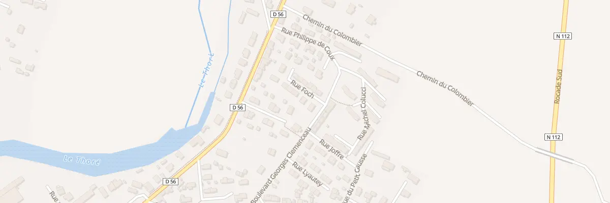 Plan du 3 Rue Foch à Labruguière