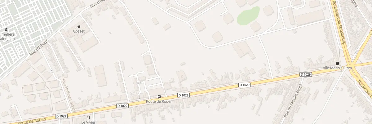 Plan du 474 Rue de Rouen à Amiens