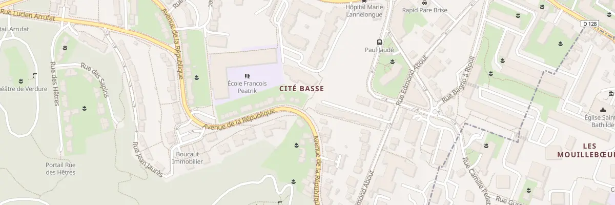 Plan du 138 Av de la Résistance au Plessis-Robinson