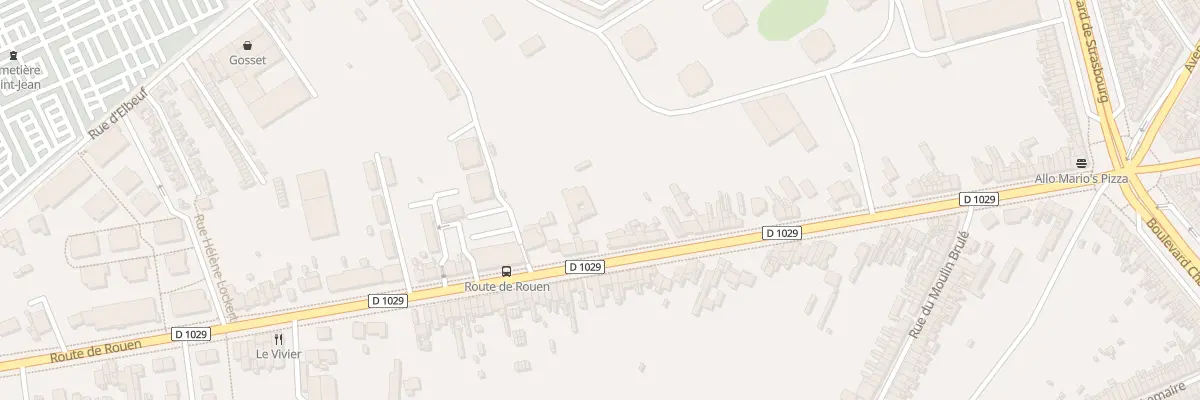Plan du 476 Rue de Rouen à Amiens