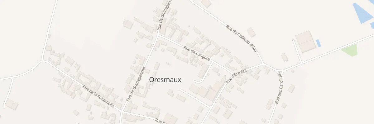 Plan du 9 Rue de Longpré à Oresmaux