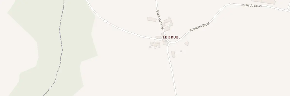 Plan du 9 Rte du Bruel à Tanus
