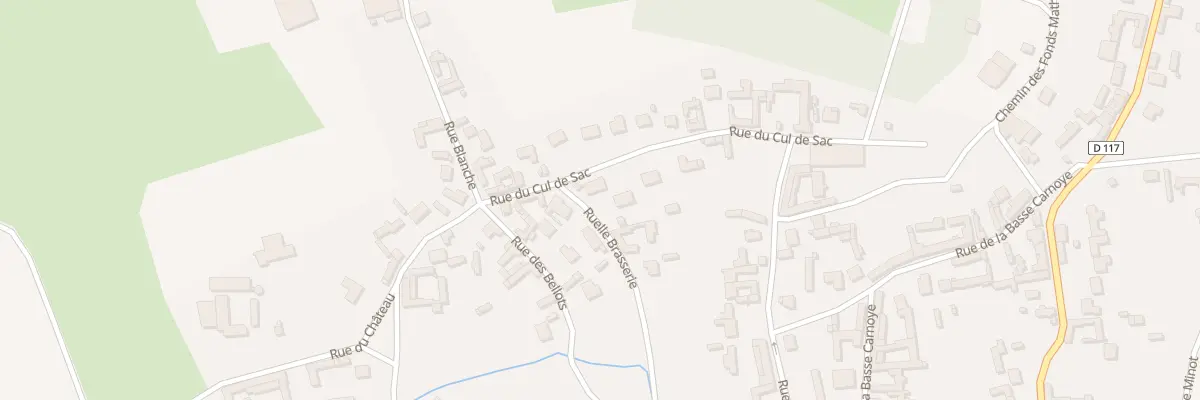 Plan du 11 Rue du Cul de Sac à Naours