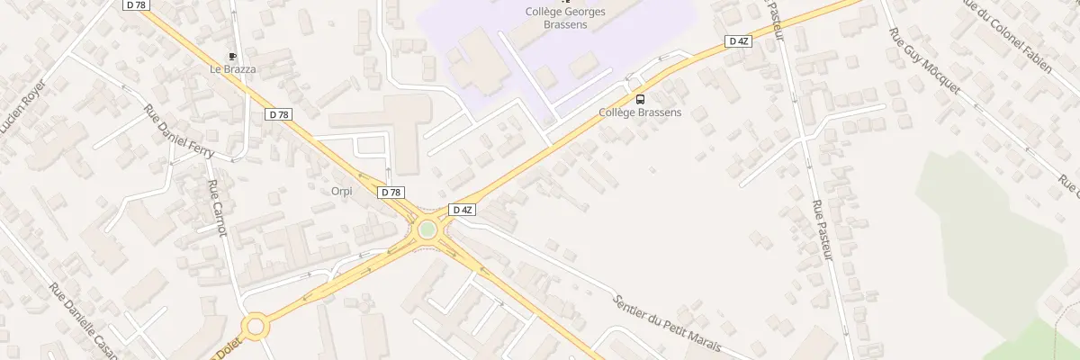 Plan du 12 Rue Jean Catelas à Persan